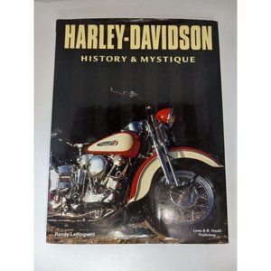 Harley-Davidson History & Mystique 1996 Hardcover Coffee Collector Reading Book